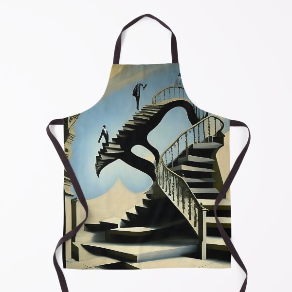Item preview, [AI Art] Stairways, inspired by the works of a surrealist master designed and sold by Sissle.