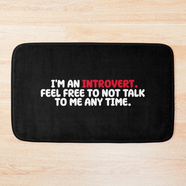 Item preview, I'm An Introvert | Funny Relatable designed and sold by Creatise.