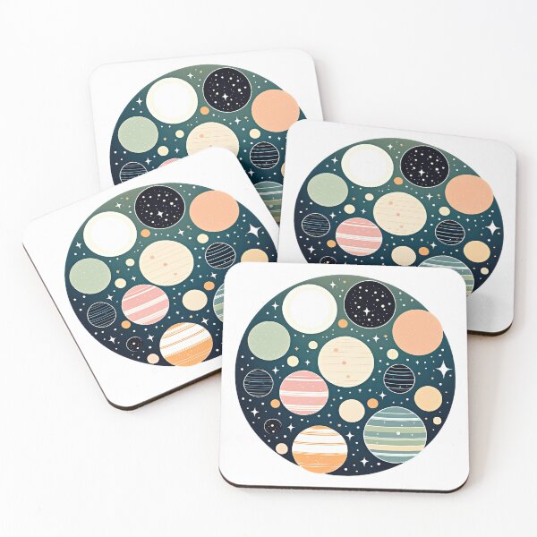 Item preview, Colorful cosmic planets designed and sold by yumi86.