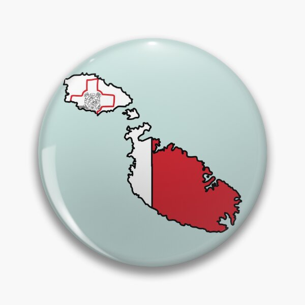 Item preview, Malta country shape flag designed and sold by Rachael Taylor.