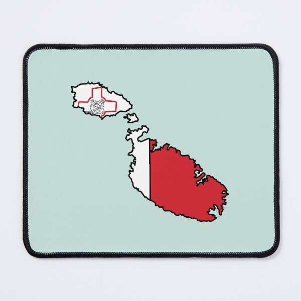 Item preview, Malta country shape flag designed and sold by Rachael Taylor.