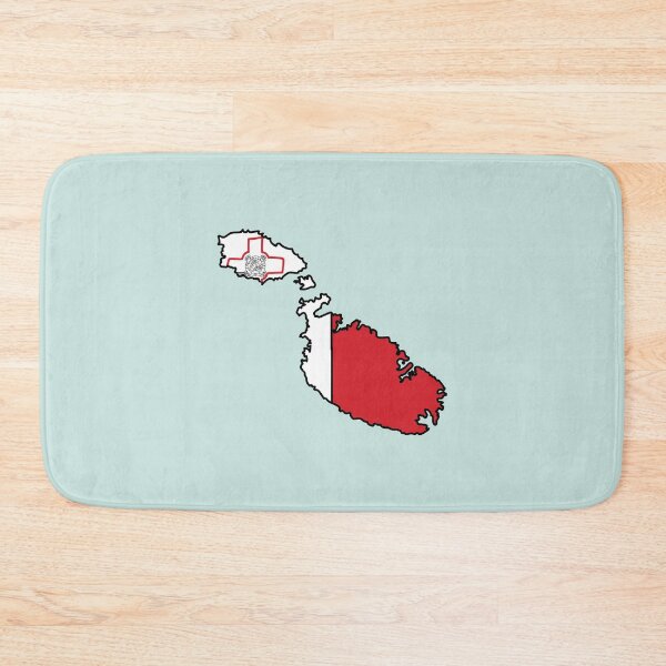 Item preview, Malta country shape flag designed and sold by Rachael Taylor.