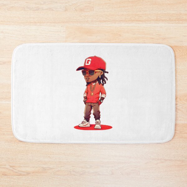 Item preview, Lil Wayne cartoon design designed and sold by Ragil-Studio.