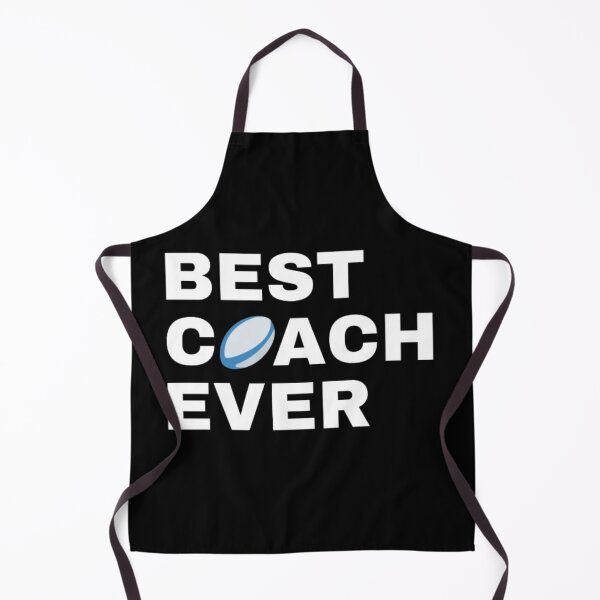 Item preview, Best Coach Ever Rugby - White designed and sold by GymWearDepot.