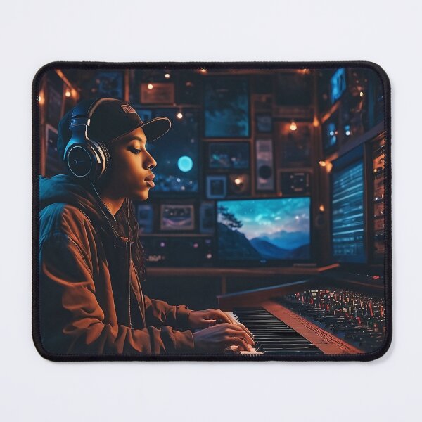 Item preview, LoFi Ambient HipHop Nocturnal | Nocturnal beats in art form designed and sold by ambient-player.