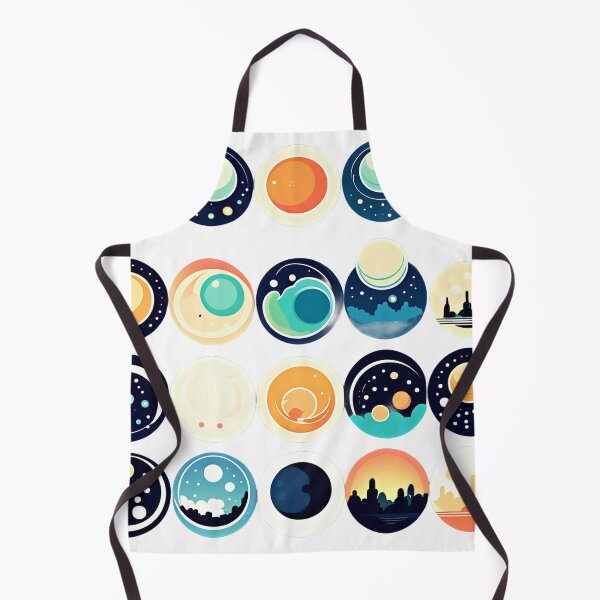 Item preview, Colorful cosmic planets designed and sold by yumi86.
