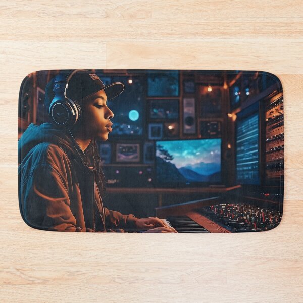 Item preview, LoFi Ambient HipHop Nocturnal | Nocturnal beats in art form designed and sold by ambient-player.