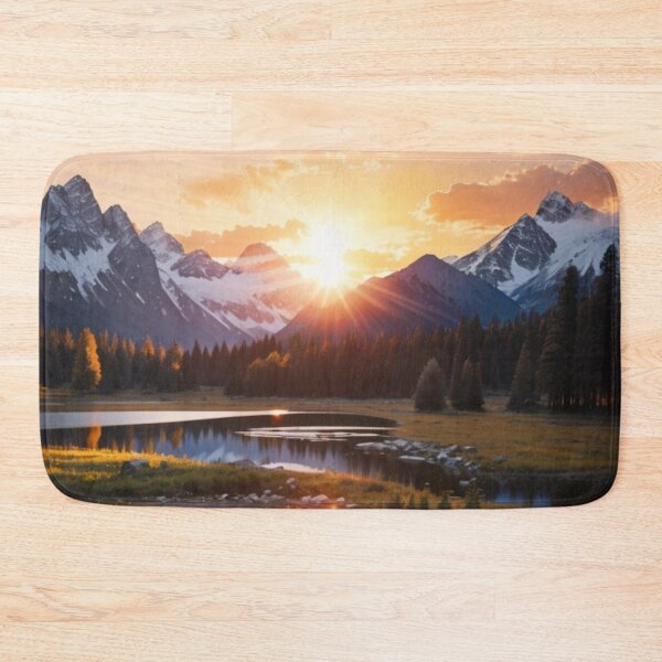 Item preview, 001 Enchanting Sunset in the Forest designed and sold by Alexis Art Collection.