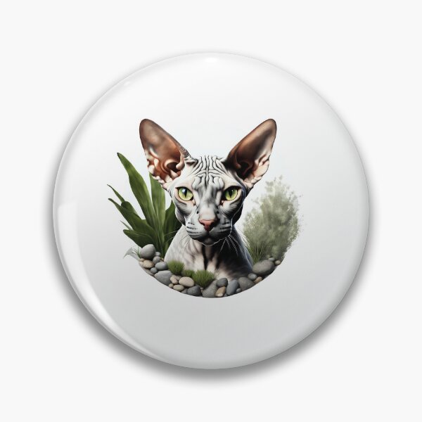 Item preview, Beautiful Bicolor Sphynx cat designed and sold by Kaleddis.