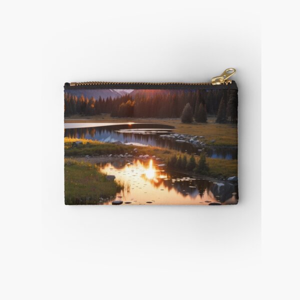 Artikelvorschau, 001 Enchanting Sunset in the Forest entworfen und verkauft von Alexis Art Collection.