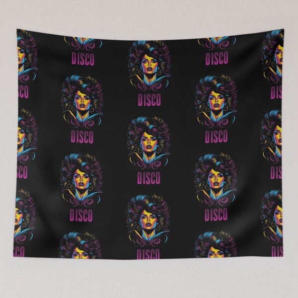 Item preview,  Disco Retro Girl designed and sold by Blok45.