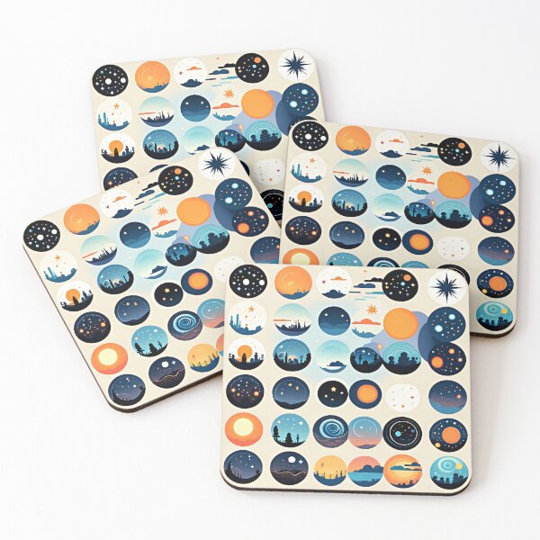 Item preview, Colorful cosmic planets designed and sold by yumi86.