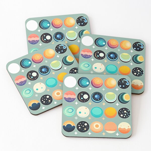 Artikelvorschau, Bunte kosmische Planeten entworfen und verkauft von yumi86.