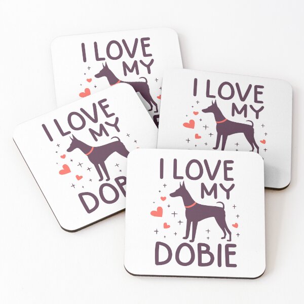 Item preview, I Love My Dobie: Always and Forever designed and sold by EmeraldeaArt.