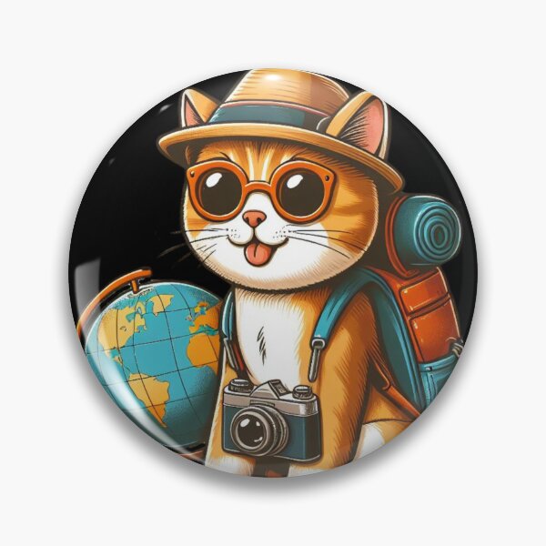 Item preview, Cat on a Journey designed and sold by Azrora.