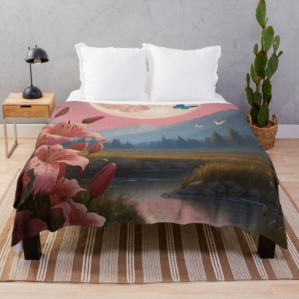 Item preview, 001 Pink Lily Valley designed and sold by Alexis Art Collection.