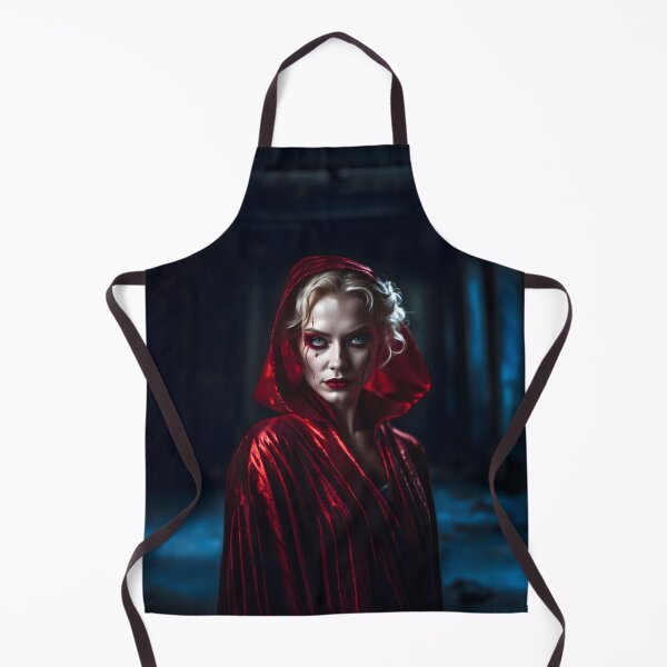 Item preview, Mystique in Crimson - Intense Gaze Hooded Cloak Design designed and sold by RevGens.