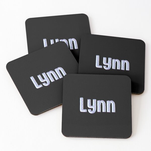Item preview, Blue Love Lynn Name Label (Black) designed and sold by NormadWorld.