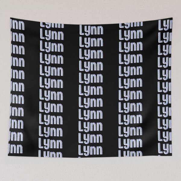 Item preview, Blue Love Lynn Name Label (Black) designed and sold by NormadWorld.