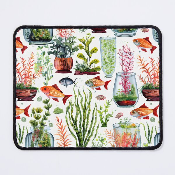 Item preview, Scrapbook Aquarium Fish Pattern designed and sold by Corner-Distro.
