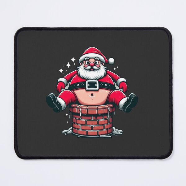 Item preview, Santa Claus in the chimney designed and sold by RekiStyle.