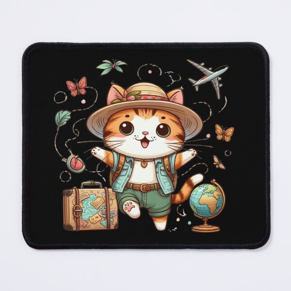 Item preview, Cat on a Journey designed and sold by Azrora.