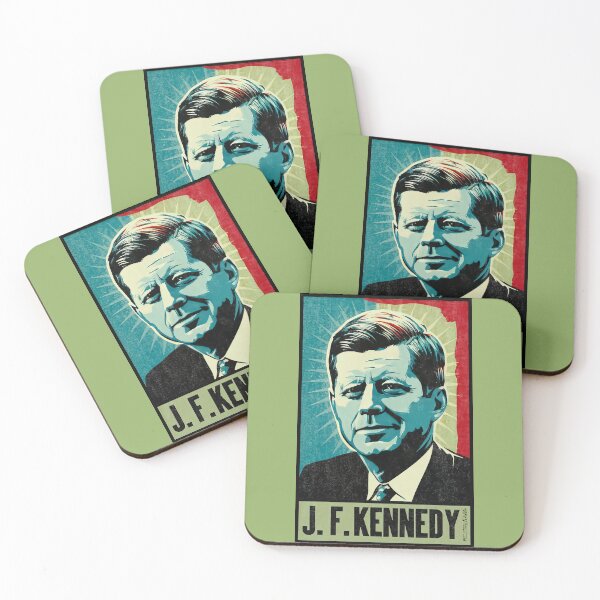 Item preview, J. F. Kennedy, Famous historical figures, high-quality poster designed and sold by emaga.