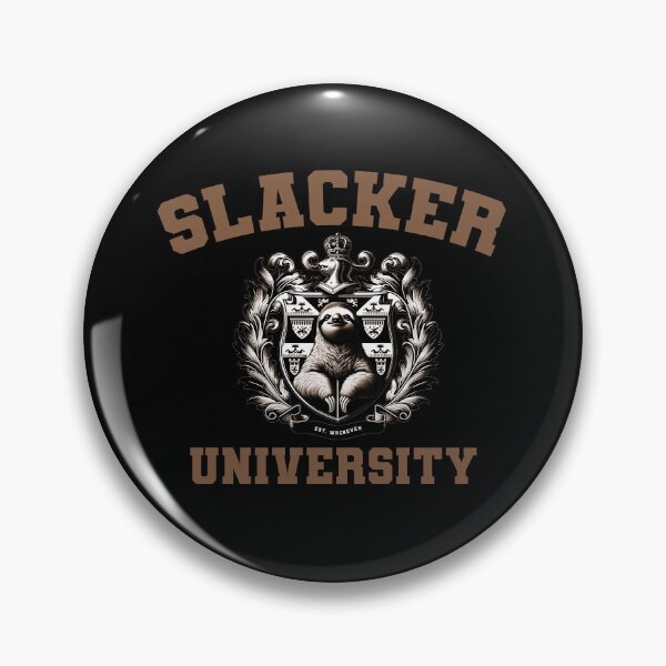 Item preview, Slacker University Funny Design designed and sold by YokujinDesign.