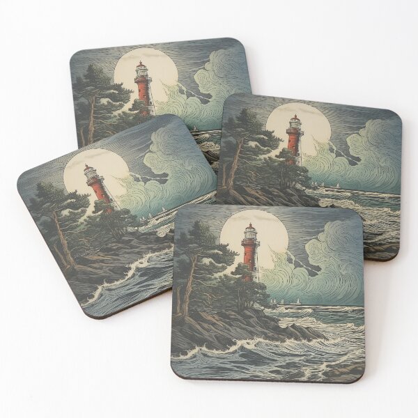 Item preview, Lighthouse, Baltic Sea designed and sold by plachy78.