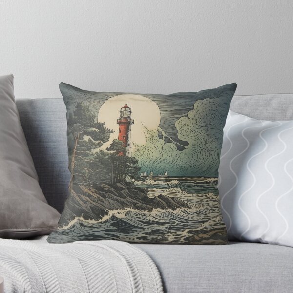 Item preview, Lighthouse, Baltic Sea designed and sold by plachy78.
