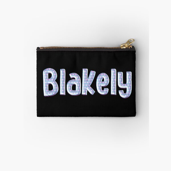 Item preview, Blue Love Blakely Name Label (Black) designed and sold by NormadWorld.