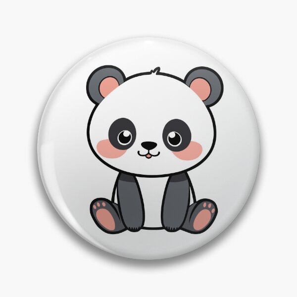 Item preview, Cute panda cub with pink cheeks designed and sold by MamikonarsRB.
