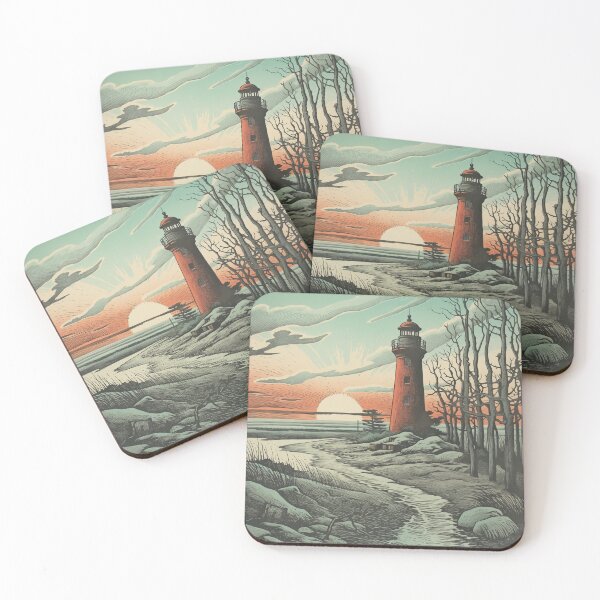 Item preview, Lighthouse, Baltic Sea designed and sold by plachy78.
