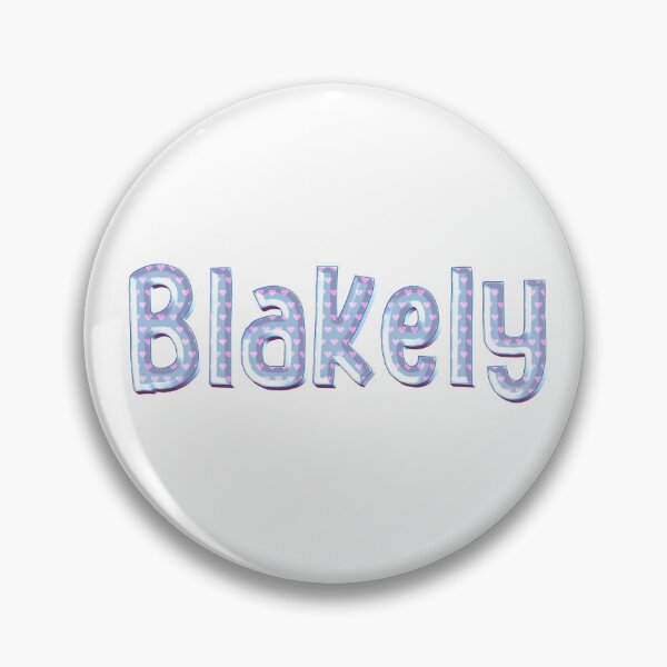 Item preview, Blue Love Blakely Name Label designed and sold by NormadWorld.