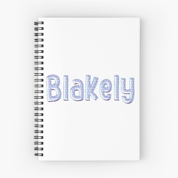 Item preview, Blue Love Blakely Name Label designed and sold by NormadWorld.