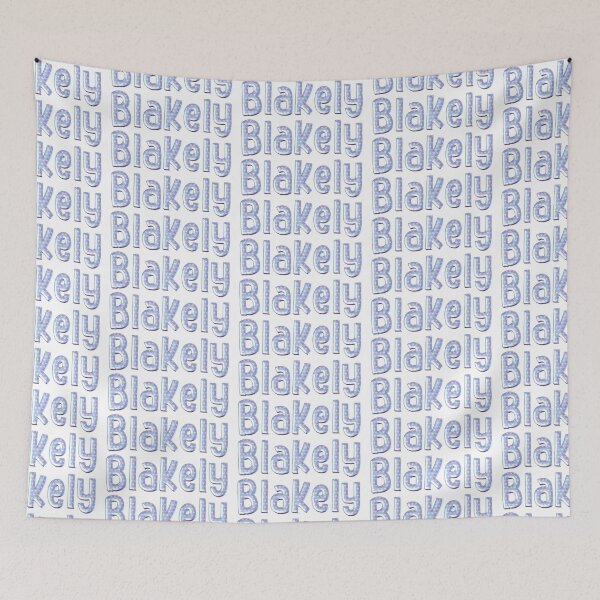 Item preview, Blue Love Blakely Name Label designed and sold by NormadWorld.