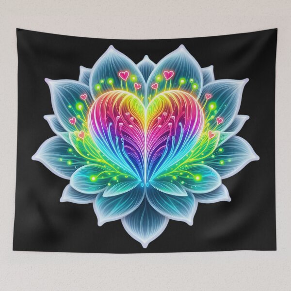 Item preview, Hearts Aglow: Love's Spectrum designed and sold by AI-Only Creations.