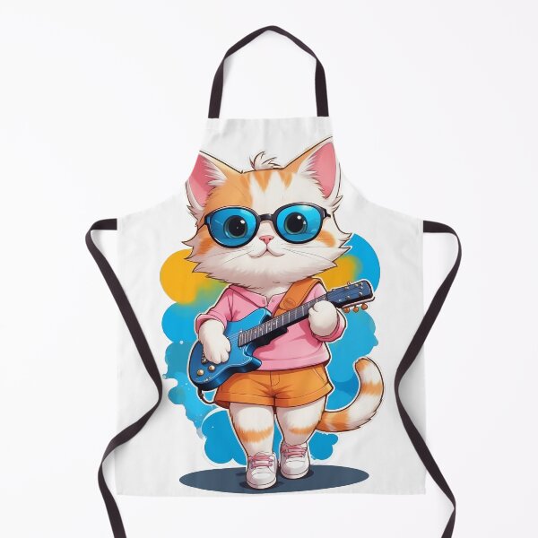 Item preview, World cat day playing the guitar designed and sold by wplamkung.