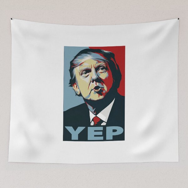 Item preview, Donald Trump Yep Hope 2024 designed and sold by w1ckerman.