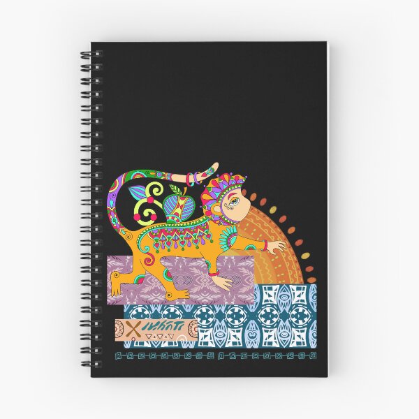 Item preview, Crazy Monkey - colorful little monkey | Wild monkey dancing in oriental style - ethno and boho, total happiness and joy of life designed and sold by Erry-ewell.