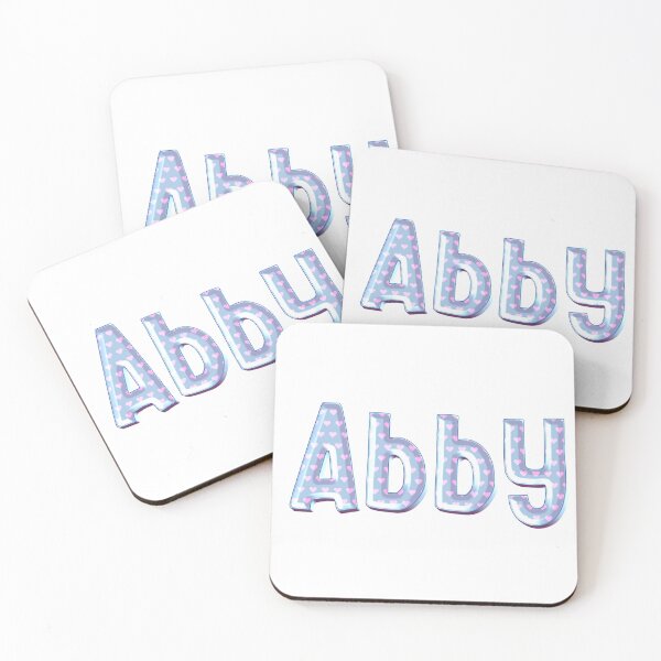 Item preview, Blue Love Abby Name Label  designed and sold by NormadWorld.