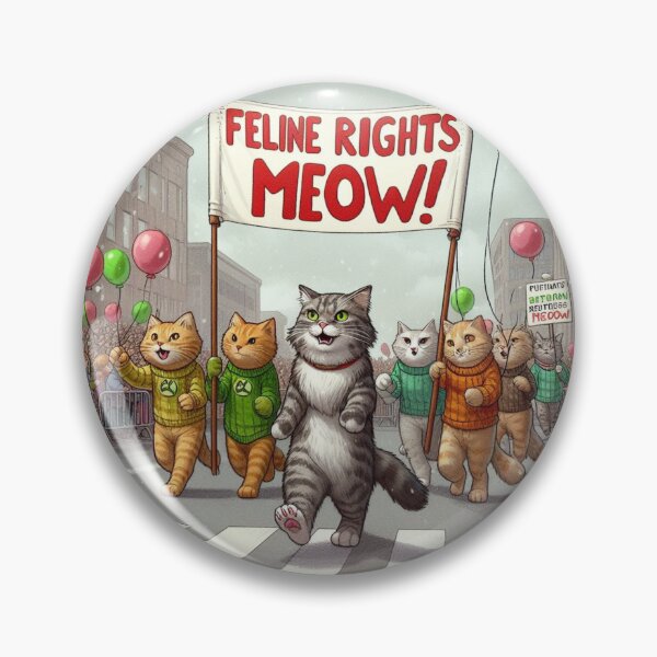 Item preview, Feline Rights Moew! designed and sold by Azrora.
