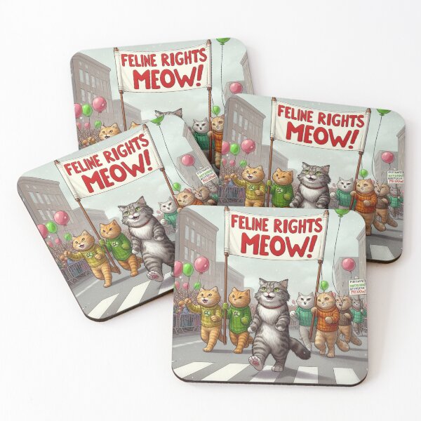 Item preview, Feline Rights Moew! designed and sold by Azrora.