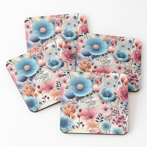 Item preview, Pastel Floral, Wildflower Wonderland,Blooming Garden designed and sold by PigmeArt.