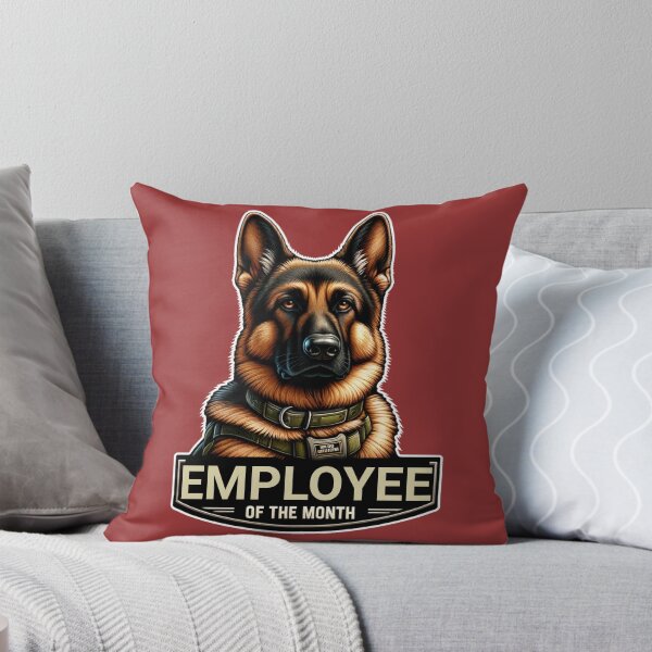 Item preview, EMPLOYEE OF THE MONTH DOG K9 FUNNY designed and sold by HYPeR-NaTUrE.