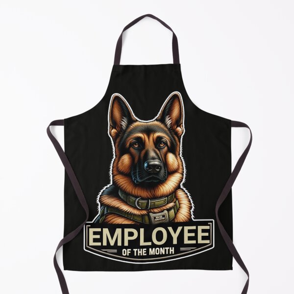 Item preview, EMPLOYEE OF THE MONTH DOG K9 FUNNY designed and sold by HYPeR-NaTUrE.