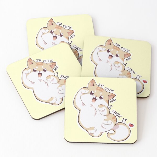 Item preview, I'm cutie and I know it designed and sold by Puurrfectly.