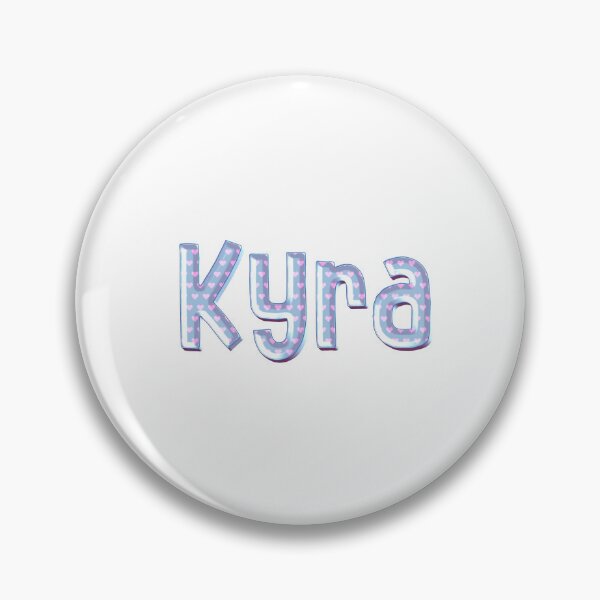 Item preview, Blue Love Kyra Name Label designed and sold by NormadWorld.