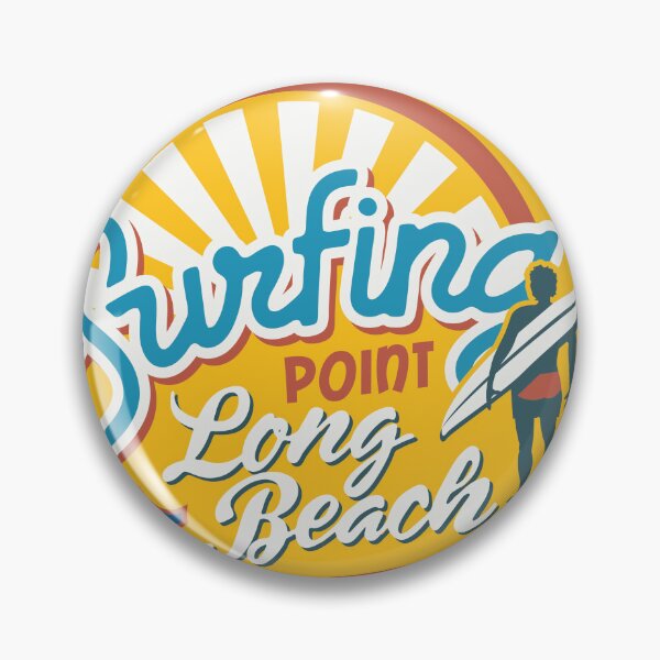 Item preview, Surfing Point Long Beach designed and sold by Wild-Co.