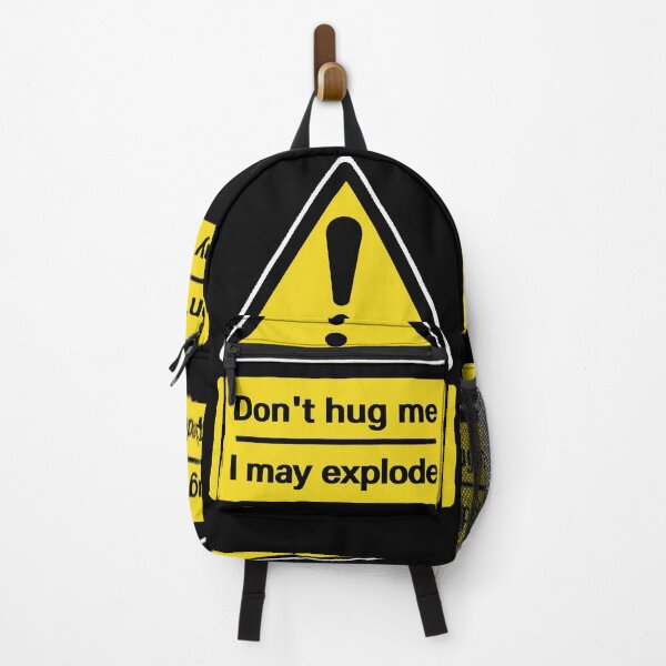Item preview, Don't hug me, I may explode designed and sold by Mr Groovey.